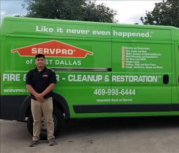 Josh, team member at SERVPRO of East Dallas