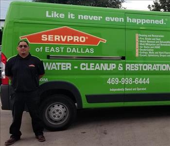 Jesus, team member at SERVPRO of East Dallas