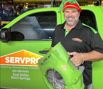 Kelly Pearson , team member at SERVPRO of East Dallas