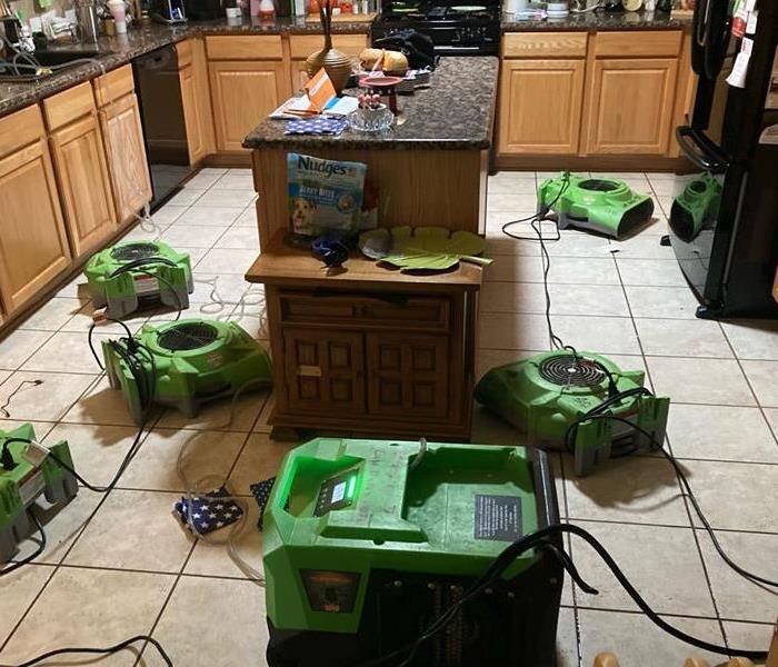 Cleaning up Water Damage