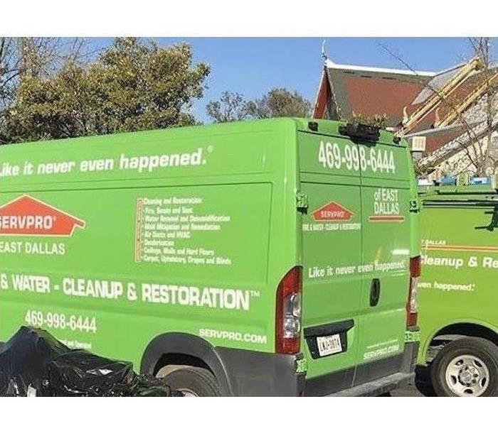 SERVPRO Vans Ready For Work! 